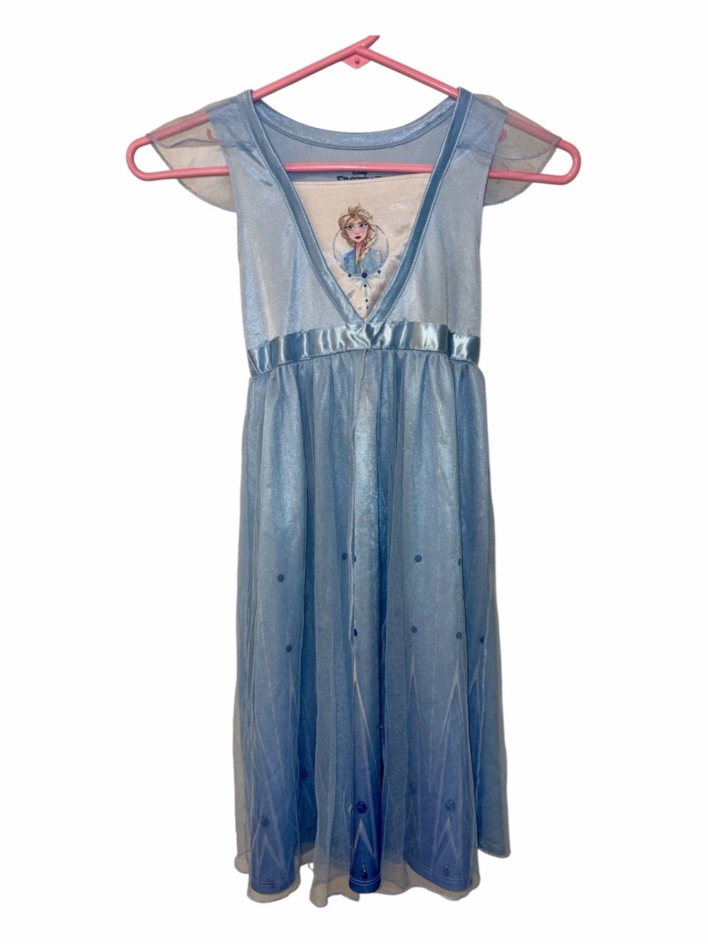 Disney Frozen II Elsa Light Blue Dress/ Nightgown